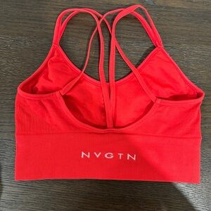 NVGTN sports bra 
Red size small